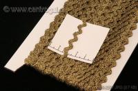 Taśma ozdobna metalizowana (P 14017)